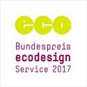 Bundespreis ecodesign Service 2017